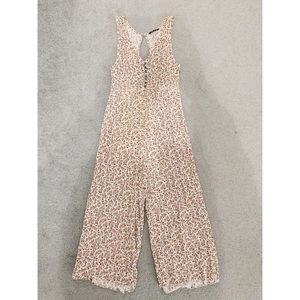 American Eagle Wide Leg Floral Jumpsuit!